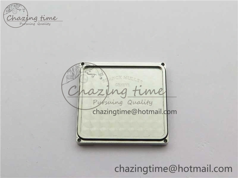 Master Square SS Ladies ZF 1:1 Best Edition White  Arabic Dial on Green Leather Strap Ronda Quartz Comfortable 6544