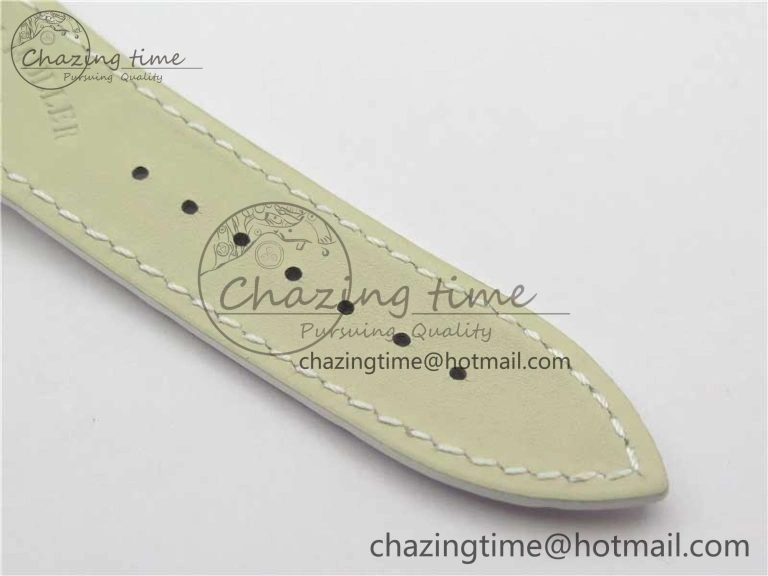 TimelessDesign Master Square SS Ladies ZF 1:1 Best Edition White  Roman Dial on White Leather Strap Ronda Quartz 10372
