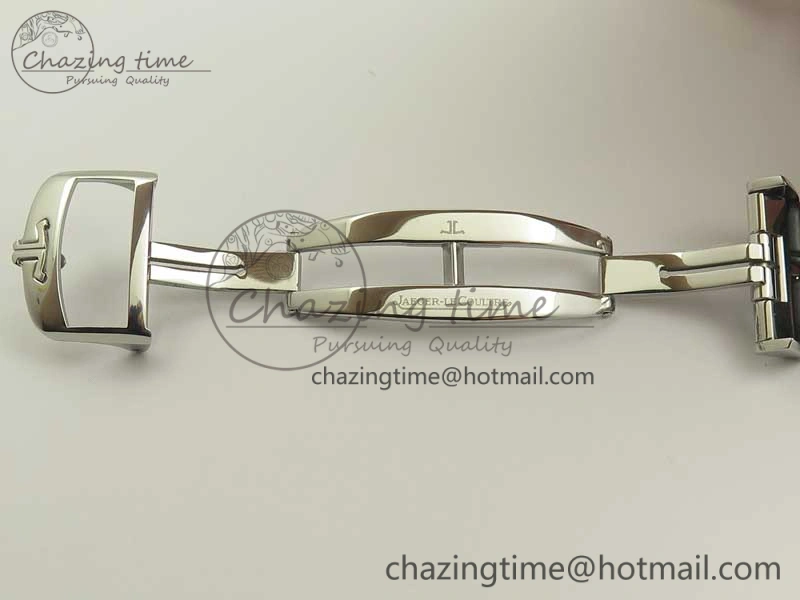 ZeroBulk Master Ultra Thin Date 1288420 SS ZF 1:1 Best Edition Silver Dial on Black Leather Strap A899  7466