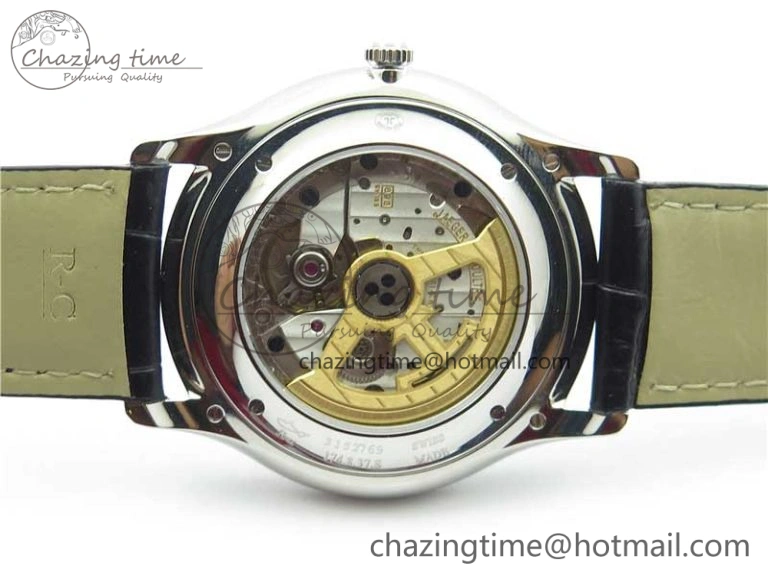 Master Ultra Thin Date FKF 1:1 Best Edition Blue Dial on Black Leather Strap A HighQuality 7449