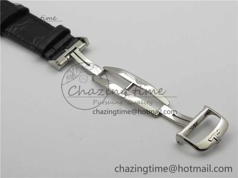 Master Ultra Thin Date FKF 1:1 Best Edition Blue Dial on Black Leather Strap A HighQuality 7449