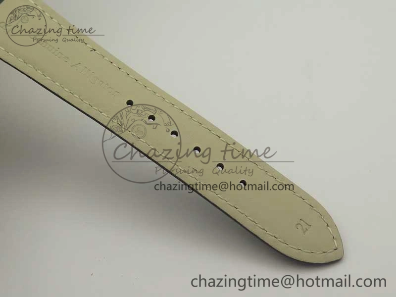 Functional Master Ultra Thin Moon 1362520 RG ZF 1:1 Best Edition Gray Dial on Black Leather Strap A 7474