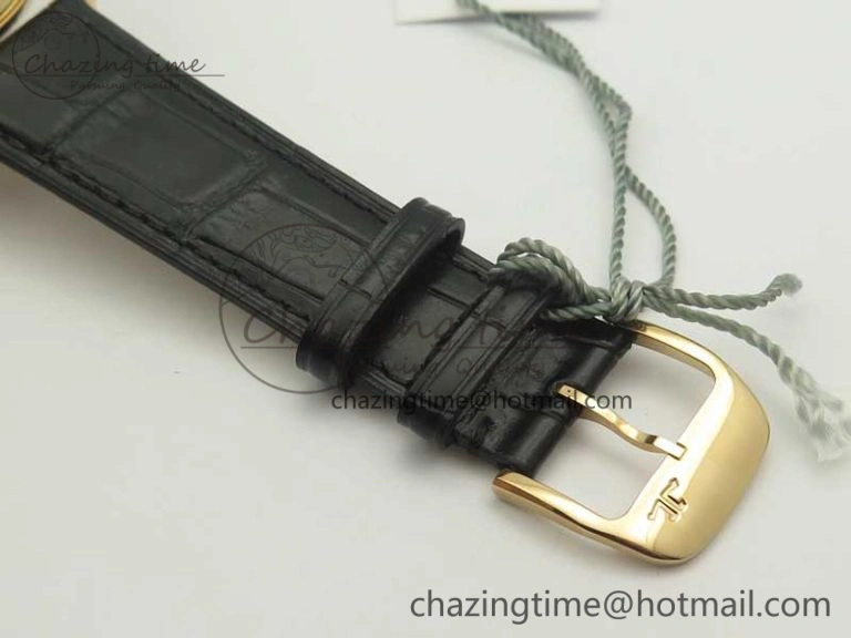Functional Master Ultra Thin Moon 1362520 RG ZF 1:1 Best Edition Gray Dial on Black Leather Strap A 7474
