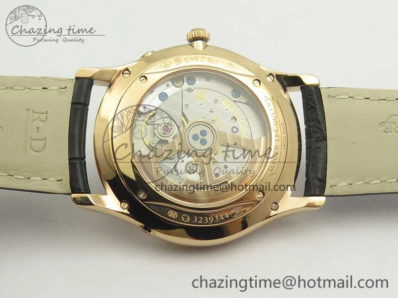 Functional Master Ultra Thin Moon 1362520 RG ZF 1:1 Best Edition Gray Dial on Black Leather Strap A 7474