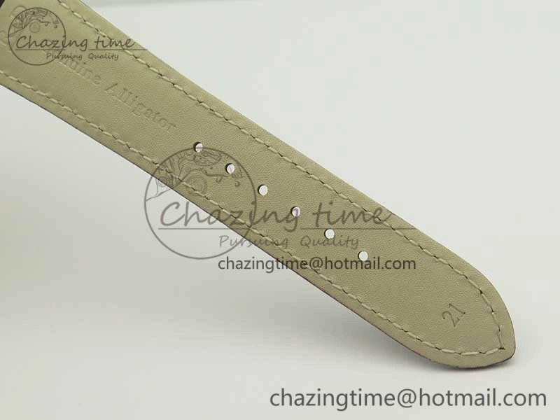 Master Ultra Thin Moon 1362520 RG ZF 1:1 Best Edition White Dial on Brown Leather Strap A StreetReady 7484