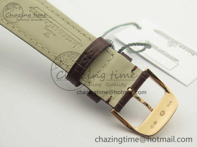Master Ultra Thin Moon 1362520 RG ZF 1:1 Best Edition White Dial on Brown Leather Strap A StreetReady 7484