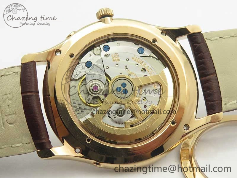 Master Ultra Thin Moon 1362520 RG ZF 1:1 Best Edition White Dial on Brown Leather Strap A StreetReady 7484