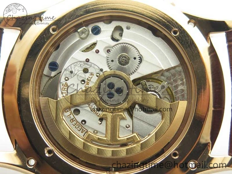 Master Ultra Thin Moon 1362520 RG ZF 1:1 Best Edition White Dial on Brown Leather Strap A StreetReady 7484