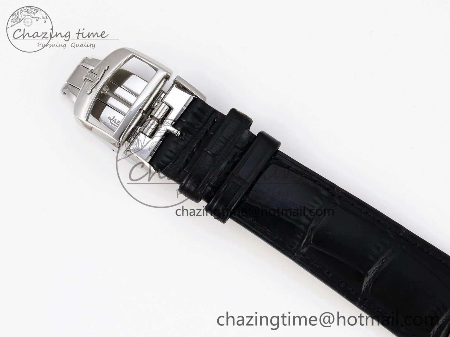 Master Ultra Thin Moon 1368420 SS ZF 1:1 Best Edition White Dial on Black Leather Strap SA925 Super Clone V Colorful 7420