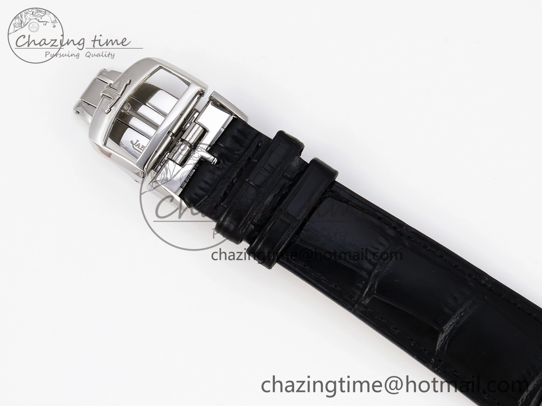 Master Ultra Thin Moon 1368420 SS ZF 1:1 Best Edition White Dial on Black Leather Strap SA925 Super Clone V Colorful 7420