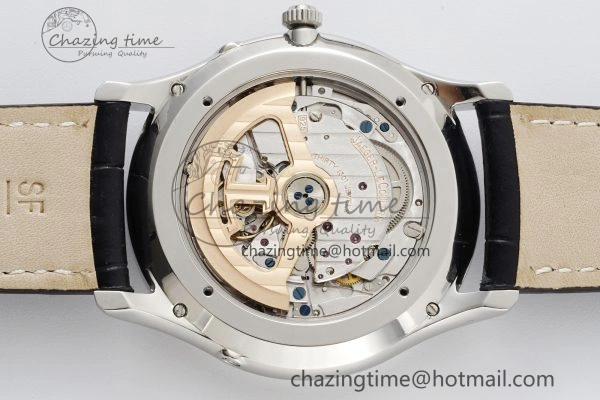 EasyMatch Master Ultra Thin Moon 1368420 SS ZF 1:1 Best Edition White Dial on Black Leather Strap V2 SA925 Super Clone 7426