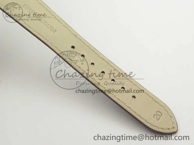 Master Ultra Thin Moonphase Day Date Month SS OMF 1:1 Best Edition Silver Dial on Black Leather Strap A AllSeason 7486