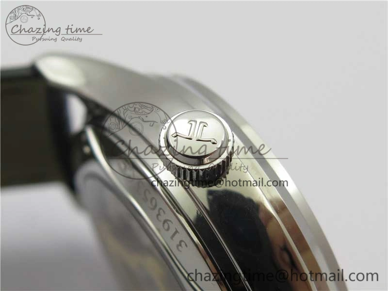 TechFriendly Master Ultra Thin Perpetual Calendar SS V9F 1:1 Best Edition White Dial on Black Leather Strap A 7450