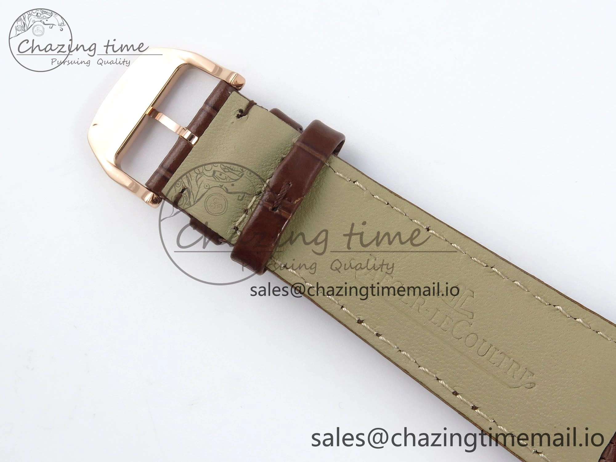 Master Ultra Thin Pert RG VRF 1:1 Best Edition White Dial on Brown Leather Strap MY9015 Mod AllSeason 7400