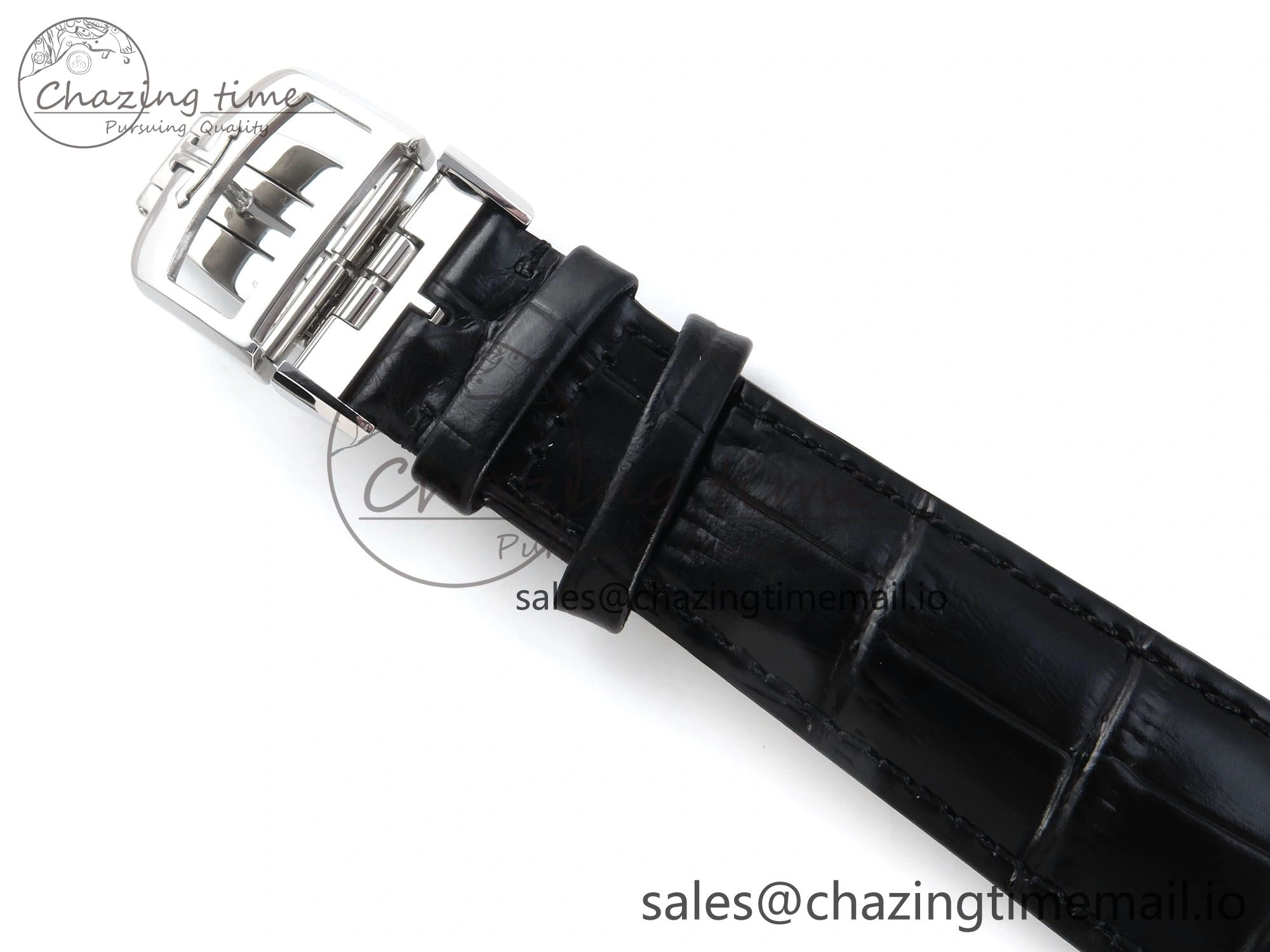 Seasonal Master Ultra Thin Pert SS VRF 1:1 Best Edition Black Dial on Brown Leather Strap MY9015 Mod 7401