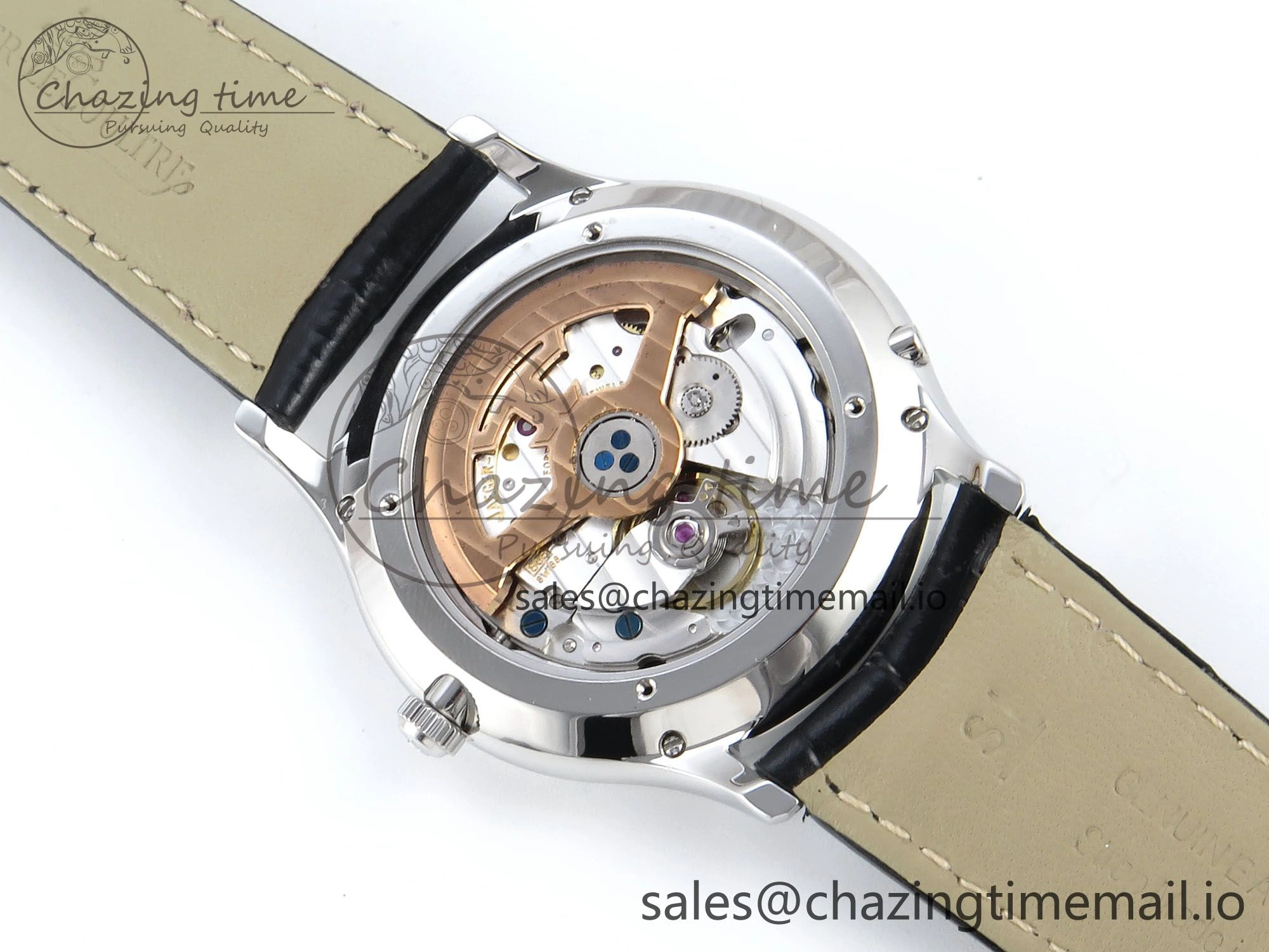 Seasonal Master Ultra Thin Pert SS VRF 1:1 Best Edition Black Dial on Brown Leather Strap MY9015 Mod 7401