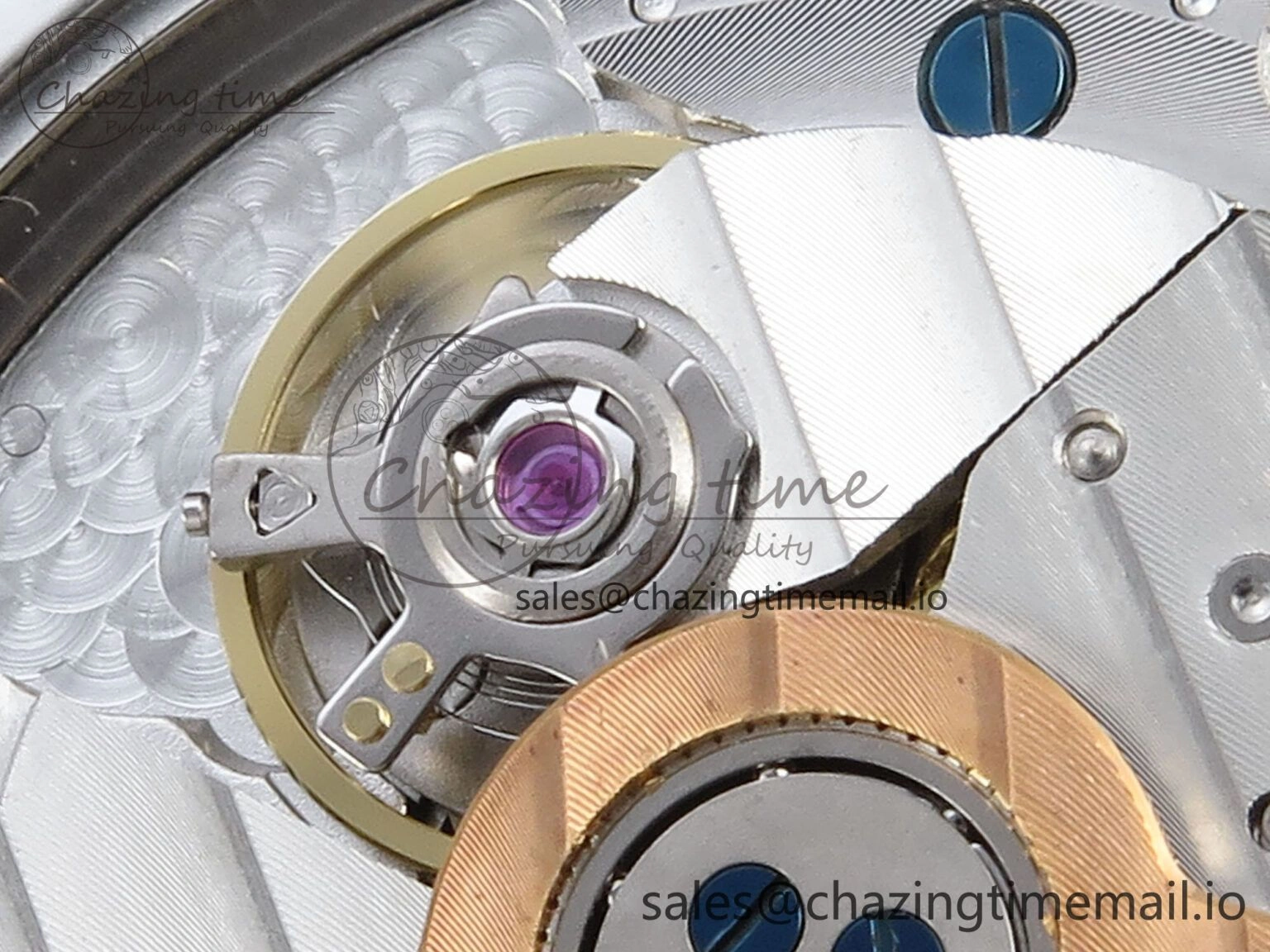 Master Ultra Thin Pert SS VRF 1:1 Best Edition Gray Dial on Brown Leather Strap MY9015 Mod Timeless 7403