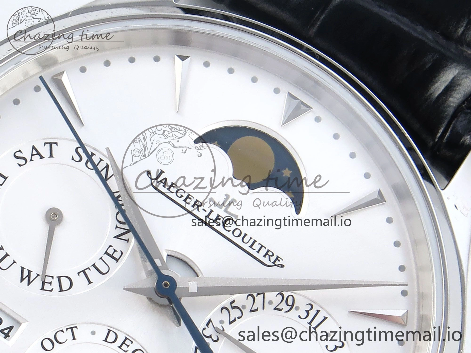 Master Ultra Thin Pert SS VRF 1:1 Best Edition White Dial on Brown Leather Strap MY9015 Mod Youthful 7402