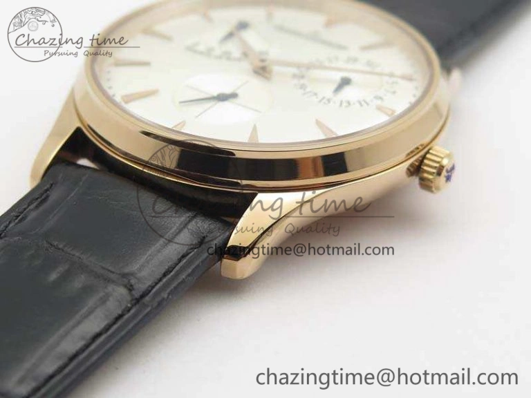 AllSeason Master Ultra Thin Reserve de Marche RG 3AF Best Edition Silver Dial On Black Leather Strap A 7500