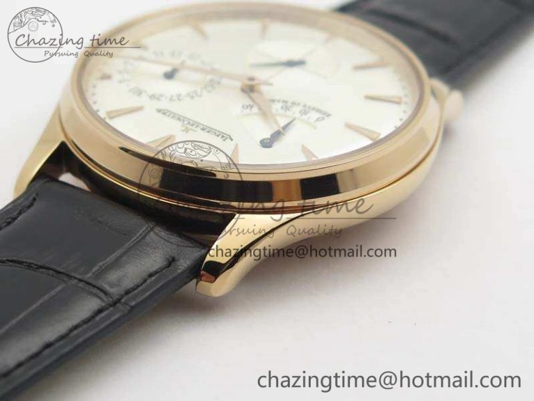 AllSeason Master Ultra Thin Reserve de Marche RG 3AF Best Edition Silver Dial On Black Leather Strap A 7500