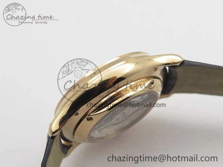 AllSeason Master Ultra Thin Reserve de Marche RG 3AF Best Edition Silver Dial On Black Leather Strap A 7500
