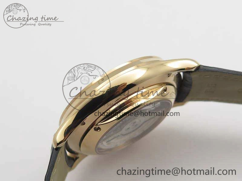AllSeason Master Ultra Thin Reserve de Marche RG 3AF Best Edition Silver Dial On Black Leather Strap A 7500