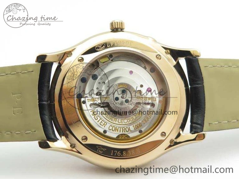 AllSeason Master Ultra Thin Reserve de Marche RG 3AF Best Edition Silver Dial On Black Leather Strap A 7500