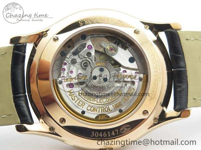 AllSeason Master Ultra Thin Reserve de Marche RG 3AF Best Edition Silver Dial On Black Leather Strap A 7500