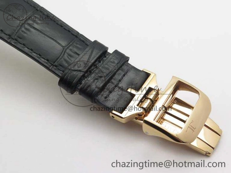 AllSeason Master Ultra Thin Reserve de Marche RG 3AF Best Edition Silver Dial On Black Leather Strap A 7500