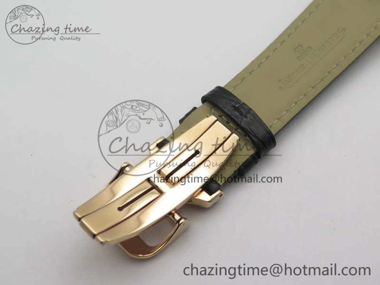 AllSeason Master Ultra Thin Reserve de Marche RG 3AF Best Edition Silver Dial On Black Leather Strap A 7500