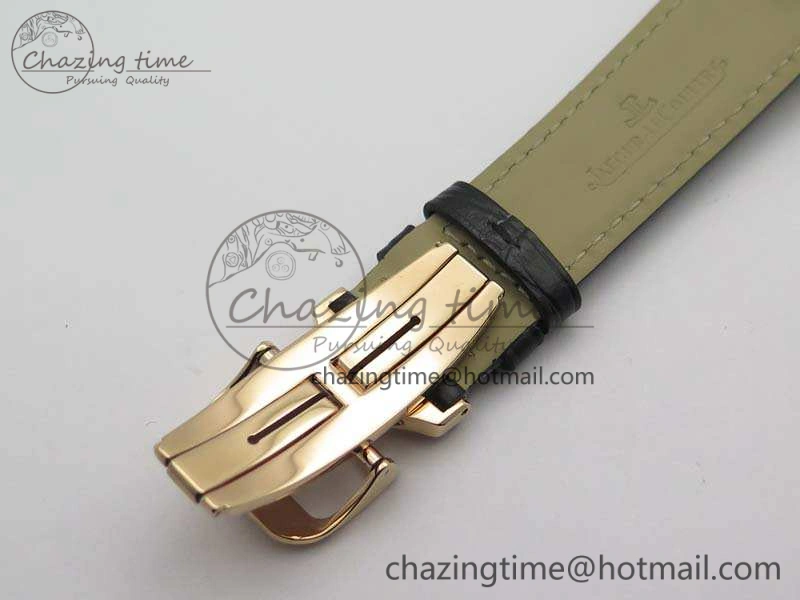 AllSeason Master Ultra Thin Reserve de Marche RG 3AF Best Edition Silver Dial On Black Leather Strap A 7500