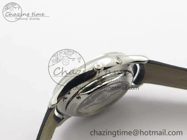 GoAnywhere Master Ultra Thin Reserve de Marche SS 3AF Best Edition Gray Dial On Black Leather Strap A 7490