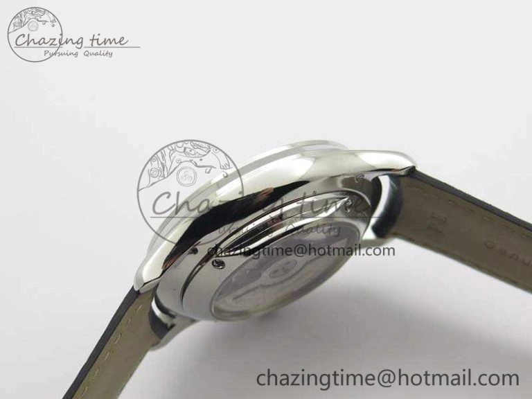 GoAnywhere Master Ultra Thin Reserve de Marche SS 3AF Best Edition Gray Dial On Black Leather Strap A 7490