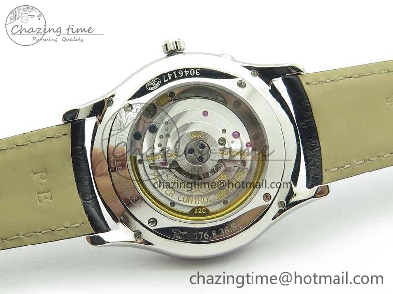GoAnywhere Master Ultra Thin Reserve de Marche SS 3AF Best Edition Gray Dial On Black Leather Strap A 7490