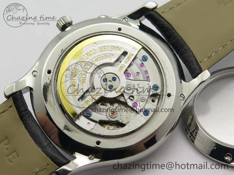 GoAnywhere Master Ultra Thin Reserve de Marche SS 3AF Best Edition Gray Dial On Black Leather Strap A 7490