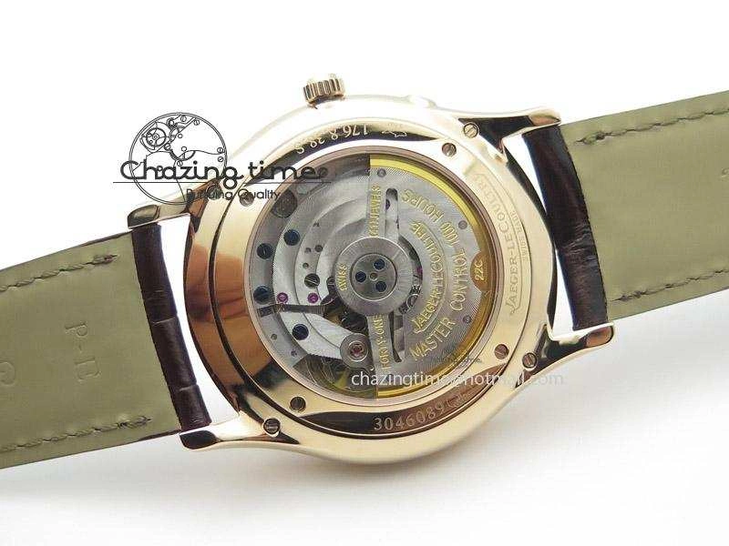 Master Ultra Thin Réserve de Marche RG ZF Best Edition Silver Dial On Brown Leather Strap A Supportive 7508