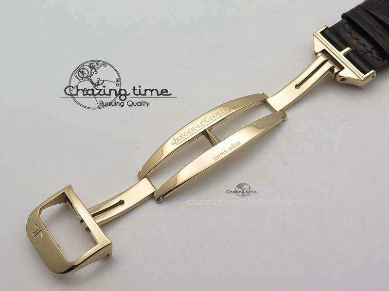 Master Ultra Thin Réserve de Marche RG ZF Best Edition Silver Dial On Brown Leather Strap A Supportive 7508