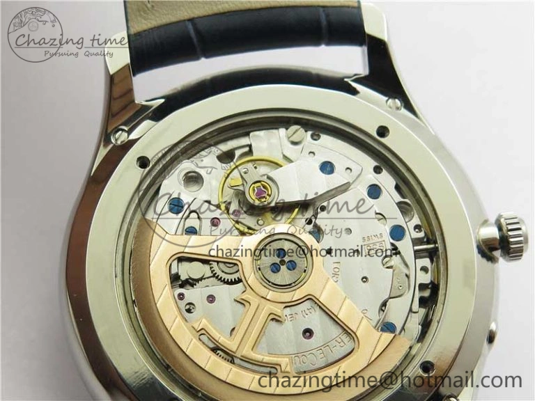 Functional Master Ultra Thin Réserve de Marche SS ZF 1:1 Best Edition Blue Dial on Blue Leather Strap A938 V 7445