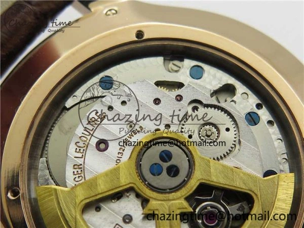 Classic Master Ultra Thin Small Second RG ZF 1:1 Best Edition White Dial on Brown Leather Strap A 7439