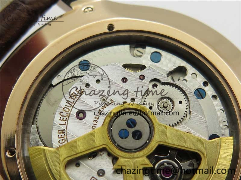 Classic Master Ultra Thin Small Second RG ZF 1:1 Best Edition White Dial on Brown Leather Strap A 7439