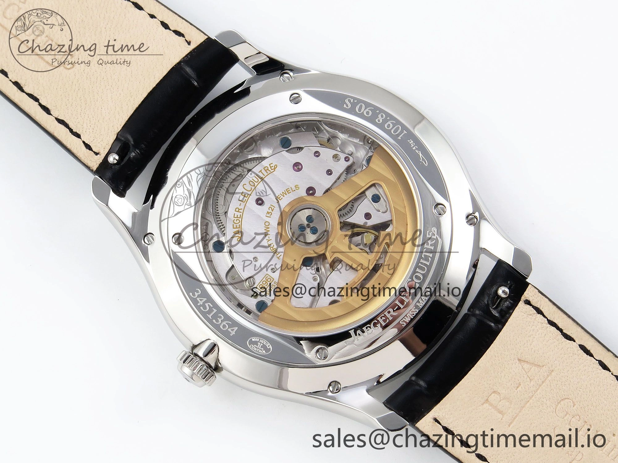 Master Ultra Thin Small Second SS APSF 1:1 Best Edition White Dial on Black Leather Strap SA896 Super Clone Seasonal 7404