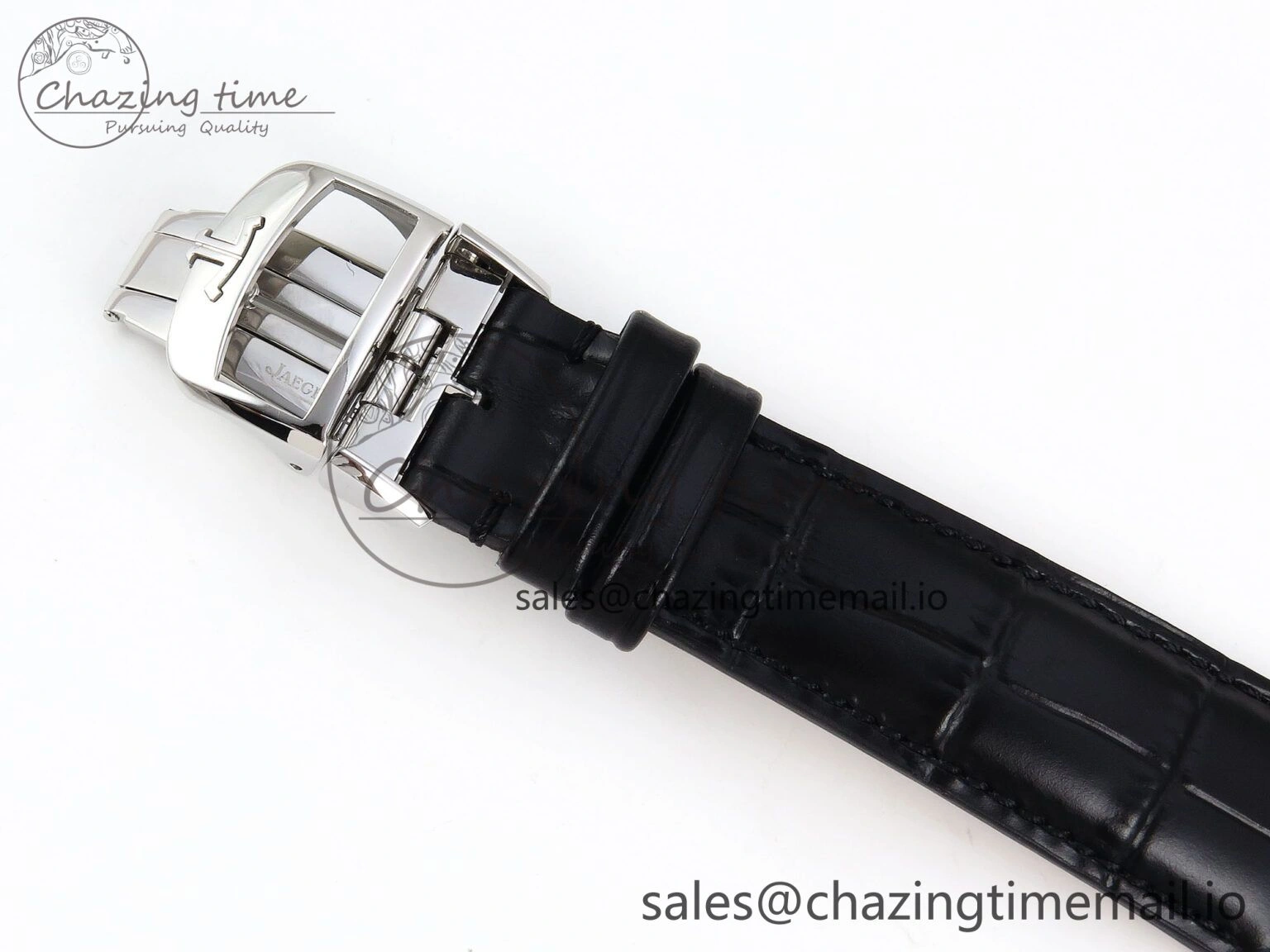 Master Ultra Thin Small Second SS APSF 1:1 Best Edition White Dial on Black Leather Strap SA896 Super Clone Seasonal 7404