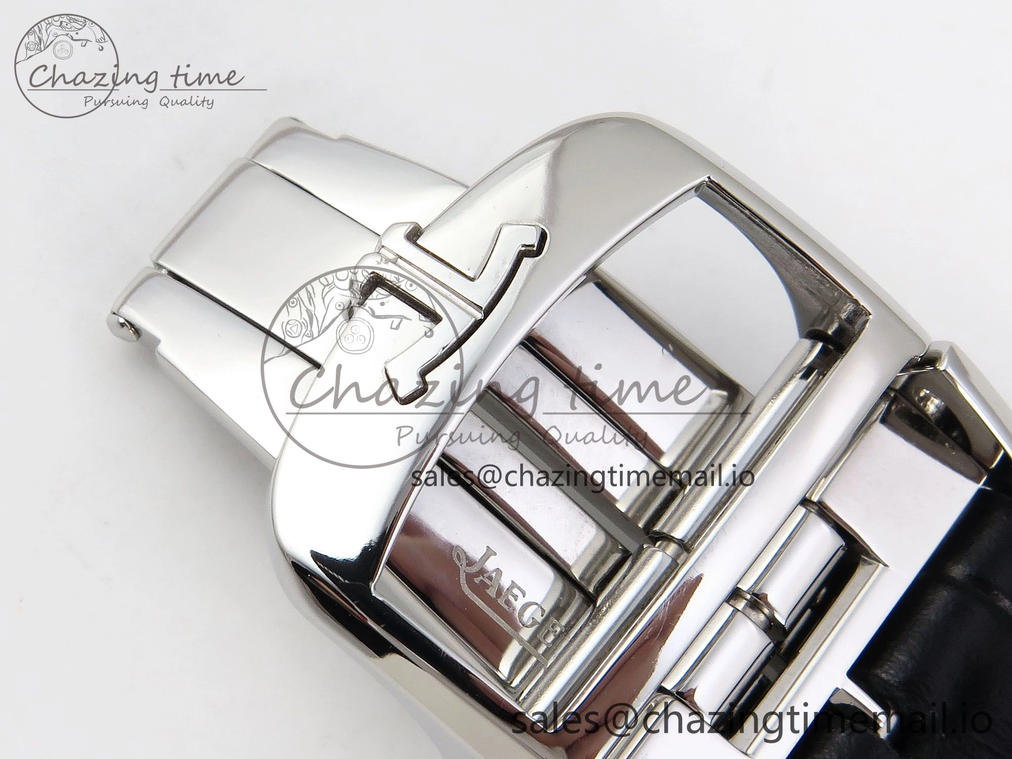 Master Ultra Thin Small Second SS APSF 1:1 Best Edition White Dial on Black Leather Strap SA896 Super Clone Seasonal 7404