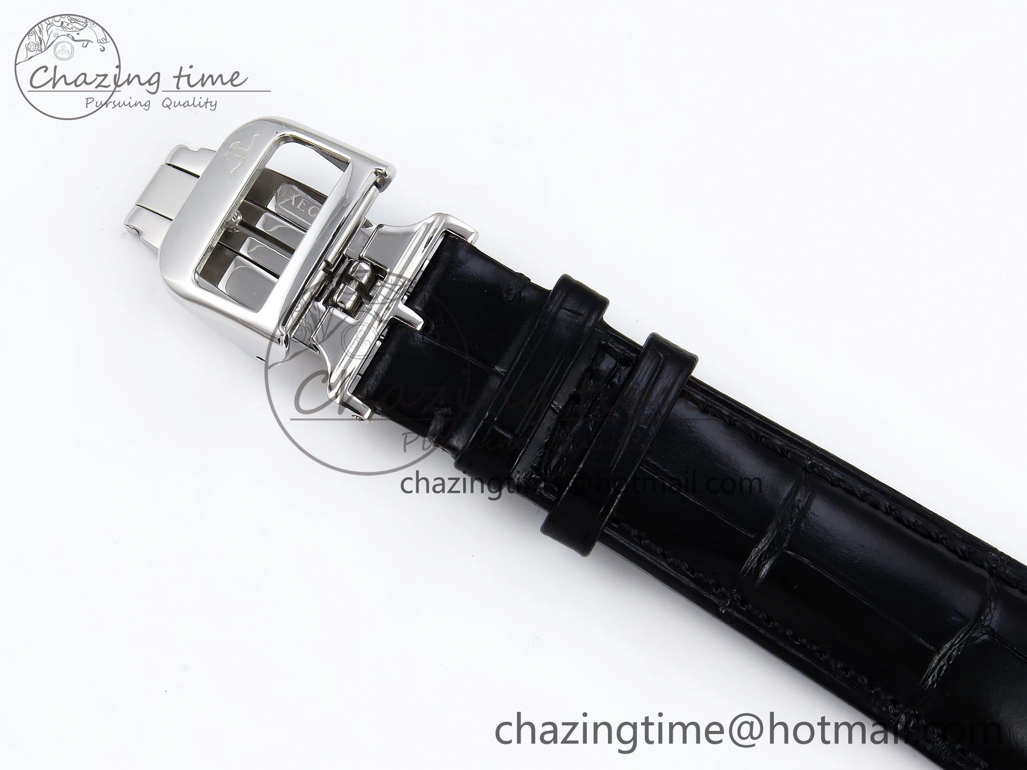 Upgraded Master Ultra Thin Tourbillon SS RMS Best Edition Blue Solar System Dial on Black Leather Strap 7407