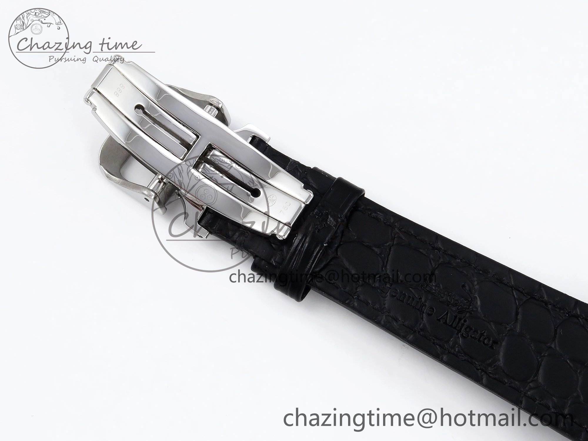 Upgraded Master Ultra Thin Tourbillon SS RMS Best Edition Blue Solar System Dial on Black Leather Strap 7407