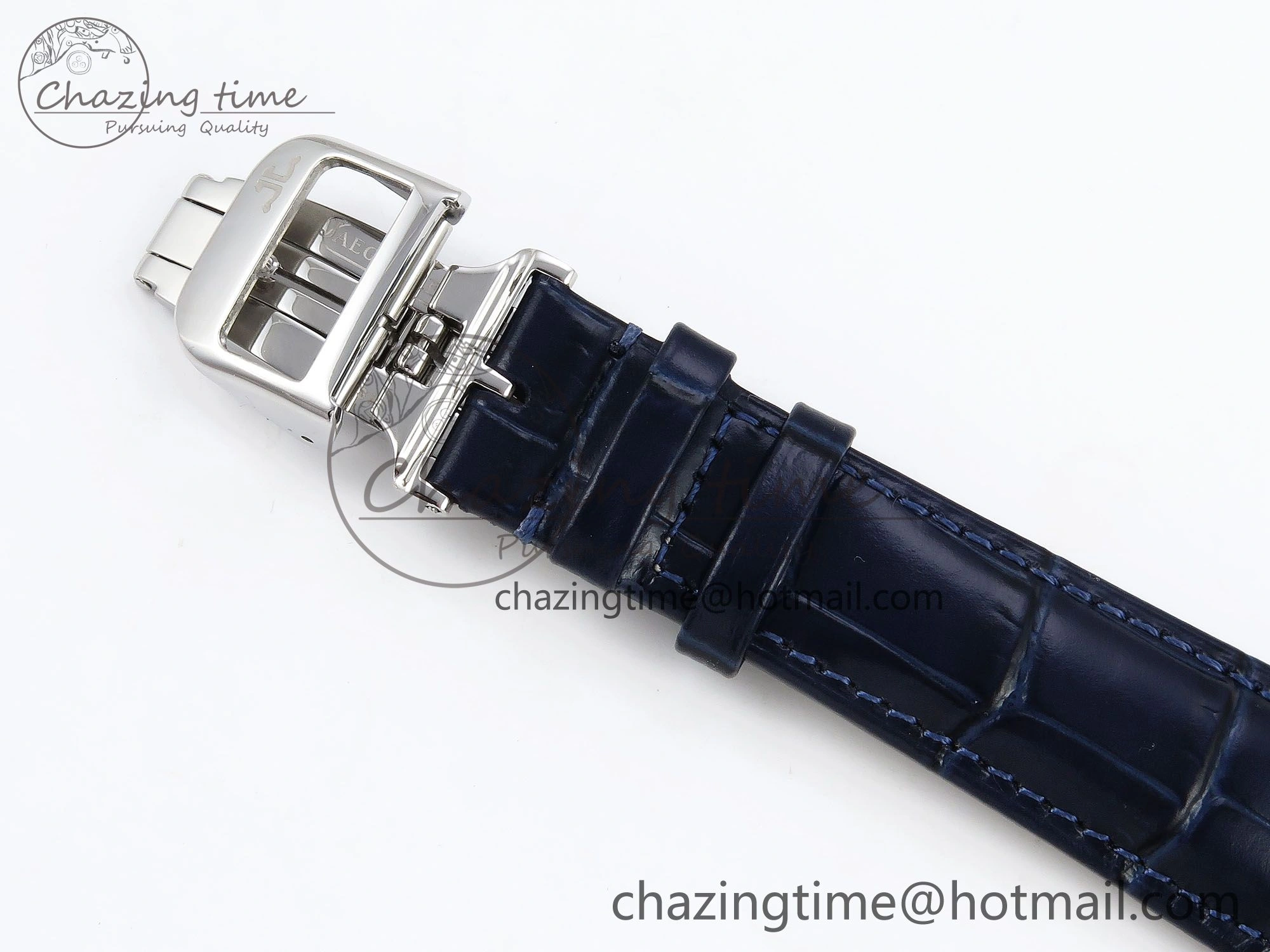 WrinkleFree Master Ultra Thin Tourbillon SS RMS Best Edition Blue Solar System Dial on Blue Leather Strap 7408