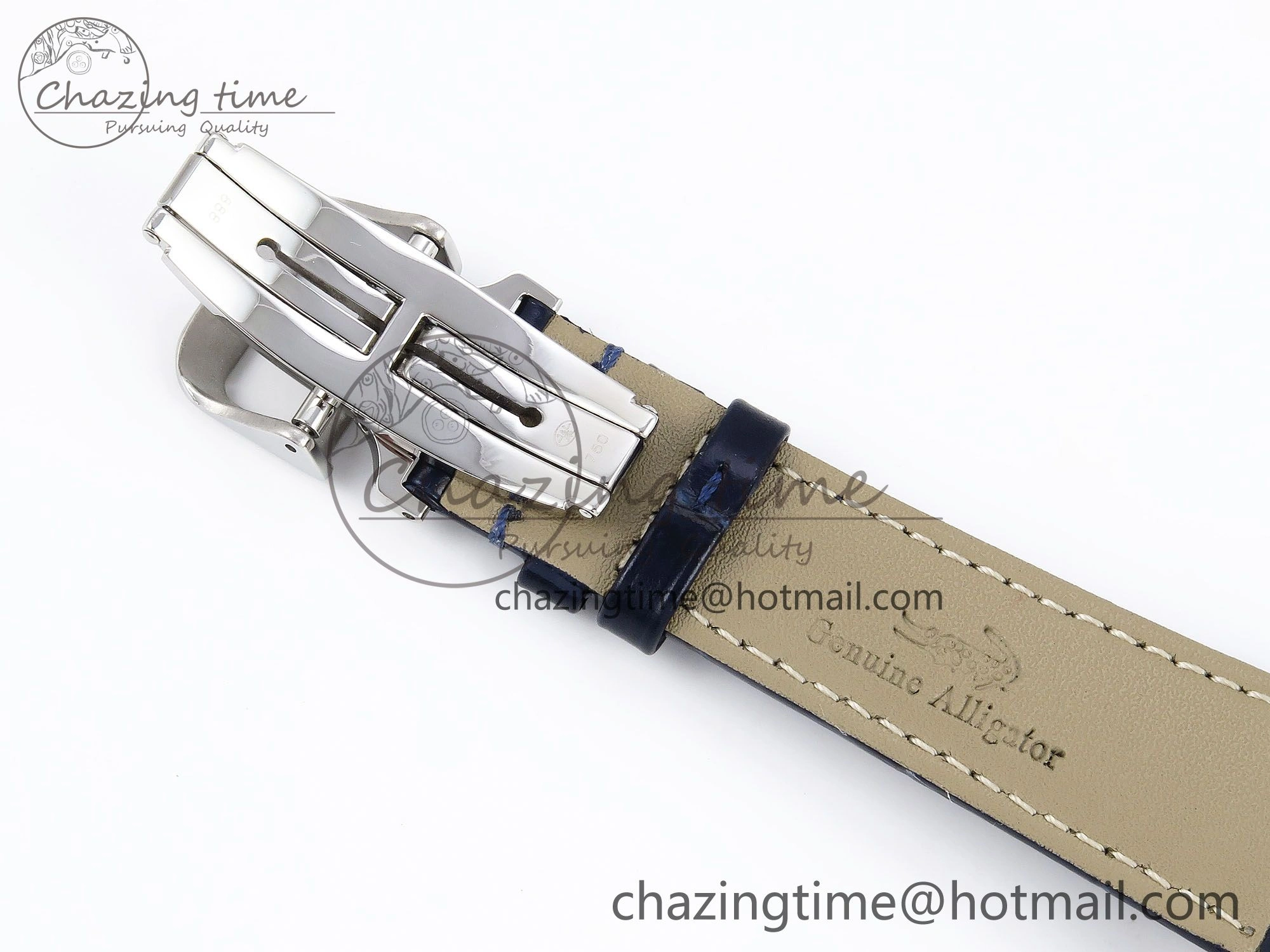WrinkleFree Master Ultra Thin Tourbillon SS RMS Best Edition Blue Solar System Dial on Blue Leather Strap 7408