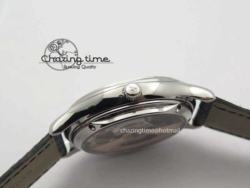 Youthful Master Ultra Thin Tourbillon SS White Dial On Black Leather Strap 7506