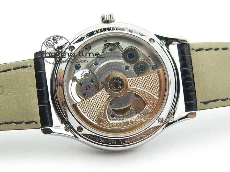 Youthful Master Ultra Thin Tourbillon SS White Dial On Black Leather Strap 7506