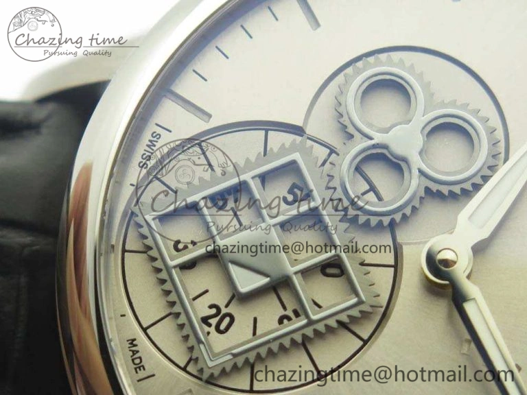 Masterpiece Square Wheel SS AMF 1:1 Best Edition Silver Dial On Black Leather Strap A GoAnywhere 7596